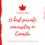 13 best private universities in Canada